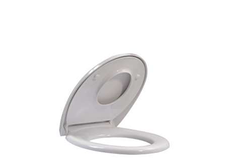 Toto Germany 795570102 Pagette WC-Sitz Familia mit Deckel integrierter Kindersitz und Absenkautomatik, weiß - 6
