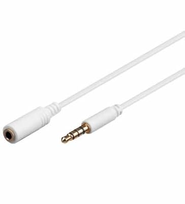 CONECTICPLUS Rallonge jack 3.5mm 4 broches pour casque/micro - 2m