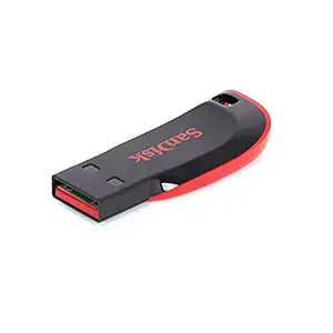 SanDisk Pen Drive 32GB USB 2.0 Flash Pen Drive Cruzer Blade (Black,Red)