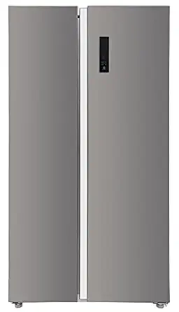 Panasonic 592 L Wifi Inverter Frost-Free Side by Side Refrigerator (NR-BS62MKX1, Black, Stainless Steel Finish)