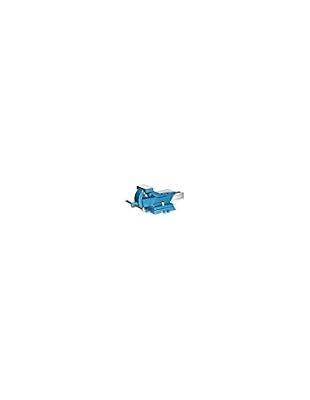 Outifrance 8310030 Etau de mécanicien acier soudé 125 mm, Bleu électrique