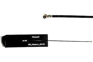 Maswell Triple Band WiFi 6 Antenna 2.4G 5G 5.8G, 1400-6000MHz with Wimax Zigbee Bluetooth, Omnidirectional Aerial with IPX IPEX MHF4 Connector for CPE, Router and IoT Application