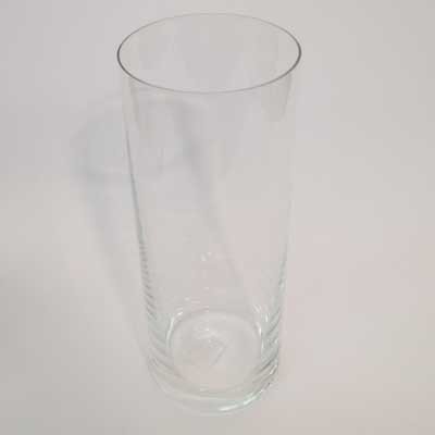 Zylinder Glas Glasvase Vase Glaszylinder klar H 30cm D 15cm