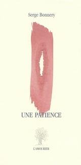 couverture de : Une patience
