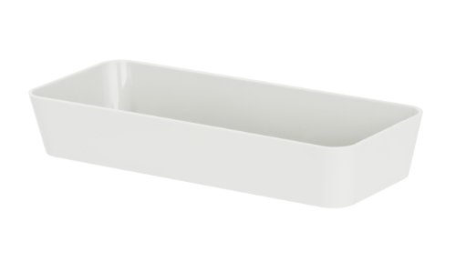 WENKO 20914100 Ablage Gom White, Kunststoff – Polystyrol, 24 x 4 x 10 cm, Weiß - 3