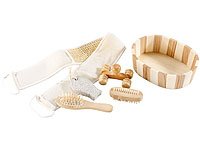 newgen medicals 6-teiliges Badeset aus Naturmaterialien - 5