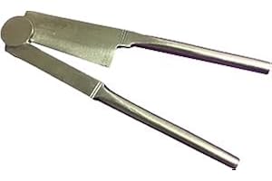 GENERIC 8" Steel Nut Cracker Tool/Betel Nut Supari Cutter/Slicer Sudi Surta Sorta - Efficient Nut Cutter (8 inch-20 cm,Silver) Large Size