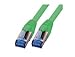Price comparison product image M-Cab CAT6A S-FTP-FLEX-LSZH-2.00M-GN 2m networking cable - Networking Cables (2 m)