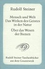 Mensch und Welt. Das Wirken des Geistes in der Natur - Über das Wesen der Bienen: 15 Vorträge, Dornach 1923 by 