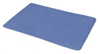 Preisvergleich Produktbild Kuschelkissen Microfaser Blau