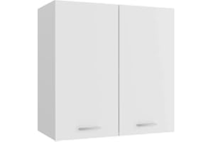 ‎VIDAXL vidaXL Szafka wisząca, biała, 60x31x60 cm, materiał drewnopochodny