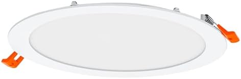 OSRAM Downlight Slim 225mm, luce da incasso a LED, 22W, bianco freddo 6500K, 2000 lumen, design piatto, IP20, facile installazione per soggiorni e cucine
