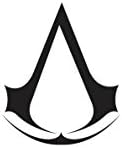 2pcs Assasin's Creed Logo Symbol Sticker Decal Aufkleber Emblem Car Bumper Auto JDM Racing Tuning Dub VAG Notebook Laptop Apple Macbook