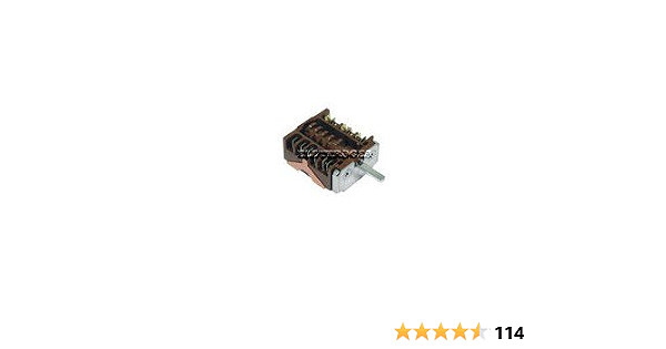 COMMUTATORE FORNO ELETTRICO CANDY 5 POSIZIONI 91204784 EGO 4626866818 :  Amazon.it: Grandi elettrodomestici