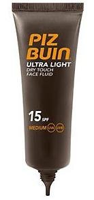 Piz Buin Ultra Light Dry Touch Face Fluid SPF 15 50ml