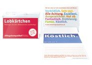 LOBKÄRTCHEN für ERWACHSENE von donkey products