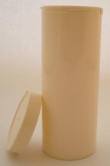 Large shaving brush travel tube
