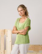 50g Katia „Bulky Cotton“ Farbe 57 hellrose – das etwas dickere Sommergarn in trendigen Pastell- und Naturtönen - 2