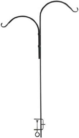 48 inch Forged Double Adjustable Deck Hook Black