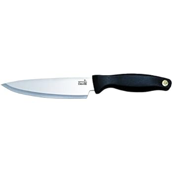 Kitchen Devils Control 20cm Large Cooks Knife 603004 Black | Desertcart And Tobago