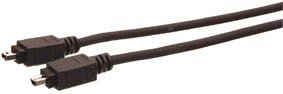 3m FireWire-Kabel (4-4) – Premium-Qualität / 4-polig auf 4-polig / IEEE1394 / iLink / Video / Camcorder / dv / 400 / Stecker-Stecker - 3