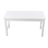 Stabile bank: Holzbank hat eine große Haltbarkeit.Aus festem Kiefernholz mit gewachster Oberfläche,Öle und Wachse schützen das Holz ab Werk vor Schmutz und Feuchtigkeit.