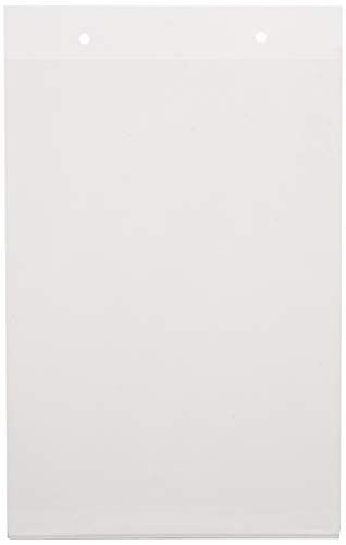Deflect-o 47101 - Soporte para cartel  A5  vertical  perforado para fijaci  n en pared   transparente