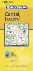 Image de Carte routière : Cantal - Lozère, N° 11330