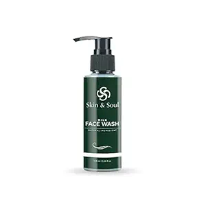 Skin & Soul Pure Milk Face Wash for Men and Women (Pack of 118 ml)