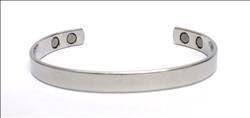 COPPER BRACELET TRADITIONAL PLAIN BARCLET -3251 SILVER - 1