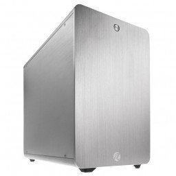 RAIJINTEK Styx Classic Plata - Caja de Ordenador (PC, Aluminio, Plata, Micro ATX,Mini-ITX, 18 cm, 28 cm)