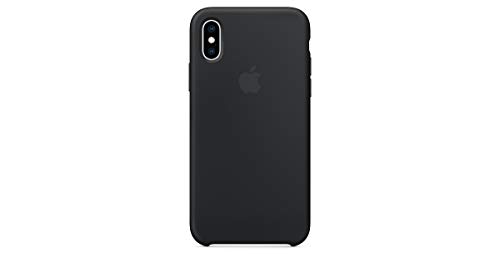 Apple Silikon Case (iPhone XS) - Schwarz Apple Silikon Case (iPhone XS) - Schwarz