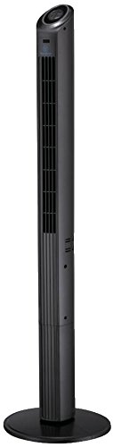 Westinghouse Highland I - Ventilador de torre, 13 cm de diámetro y altura máxima de 120 cm, 40 W, color antracita