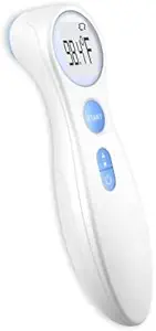 AccuSure ET-306 Non Contact Digital Thermometer Fever Temperature Machine for Accurate Reading - for Adults and Kids