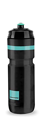 Bianchi - Borraccia Square 2019 capacità 800 ml. Colore Nera con Logo Bianchi cod. C9010136