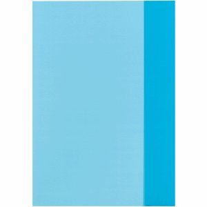 Preisvergleich Produktbild Herlitz 25 x Heftumschlag A4 PP transparent blau