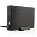 Produktbild MS-TECH LU-37PS Festplattenrahmen USB 2.0 3,5 SATA/IDE Aluminium cooling passive black