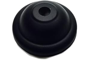 LnD - Rosace de Plafond en Métal - Ronde, Diamètre de 67 mm - Auvent de Plafond - Noir