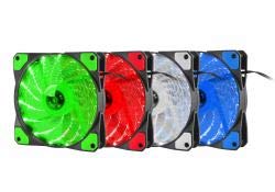 Genesis Hydrion 120 PC Case Fan - Fans, Coolers and Radiators (PC Case, Fan, 12 cm, 1000 RPM, 18.8 dB, 42.1 cfm)