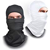 AFA Tooling Lot de 2 cagoules, masques faciaux- Taille unique tissu élastique- Protège du vent,du soleil,de la poussière