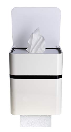 Preisvergleich Produktbild Feuchttuchbox, Feuchttuchhalter mit WC-Rollenhalter, Toilettenpapierhalter, automatisch mit Sensor