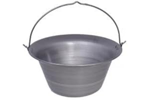 troph-e-shop Ungarischer Gulaschkessel Suppentopf Eisentopf Hordentopf Feuertopf 30 Liter