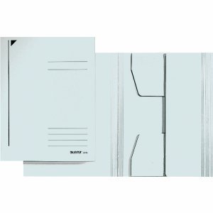 Preisvergleich Produktbild Leitz 25 x Jurismappe A4 320g / qm Karton weiß
