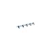 Produktbild 'apranet 21 – 3145 – 30 Cable Management Panel Rack Accessory – Rack Zubehör (Cable Management Panel, Black, 48.3 cm (19), 1U, 1 PC (S), 482.6 mm)