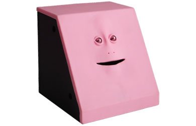 Preisvergleich Produktbild Face Bank Sparbüchse - Pink