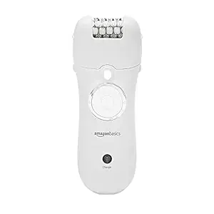 AmazonBasics Cordless Epilator (with Shaver Head) - Full Body Washable