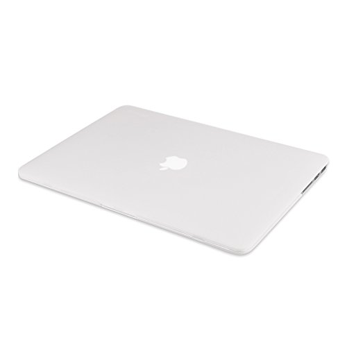 Fintie MacBook Air 13 Hülle – Ultra Slim Hochwertige Matt Gummierte Hartschale Tasche Schutzhülle Snap Case für Apple MacBook Air 13.3 Zoll (A1466 / A1369) , Frost Klar - 3