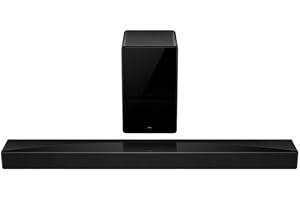 TCL Q75H 5.1.2 kanal RayDanz-teknik Dolby Atmos & DTS:X Soundbar med trådlös subwoofer, anslutning via HDMI 2.1 och BT 5.3
