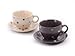 Produktbild Cappuccino-Tasse und Untere "Tommaso" Keramik, 2-fach 0,25 l = zwei Stück