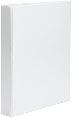 Pardo 781946 - White Customizable 4 Rings Folder, 40mm A4 Size